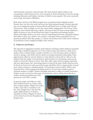 Value Chain Analysis of Wheat and Rice in Uttar Pradesh, India by USAID ...