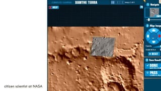 citizen scientist at NASA

 