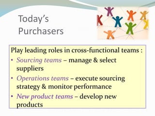Value creation procurement role in supply chains | PDF