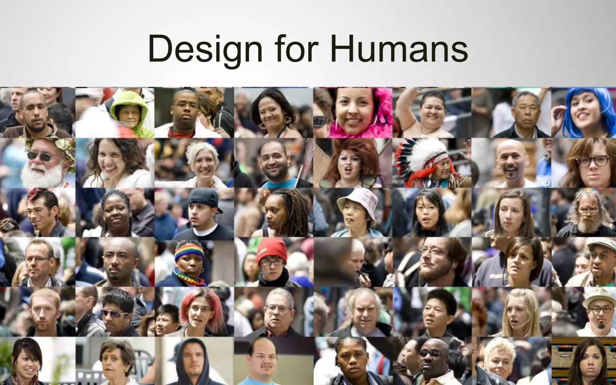 Design for Humans
 