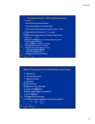 Value Driven Development by Dave Thomas | PDF