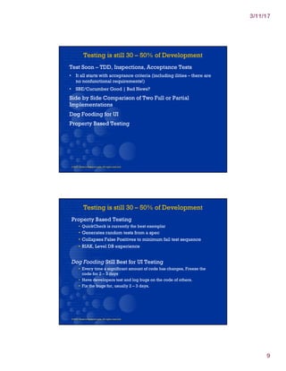 Value Driven Development by Dave Thomas | PDF