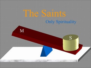 S
SSS
M
The Saints
Only Spirituality
 