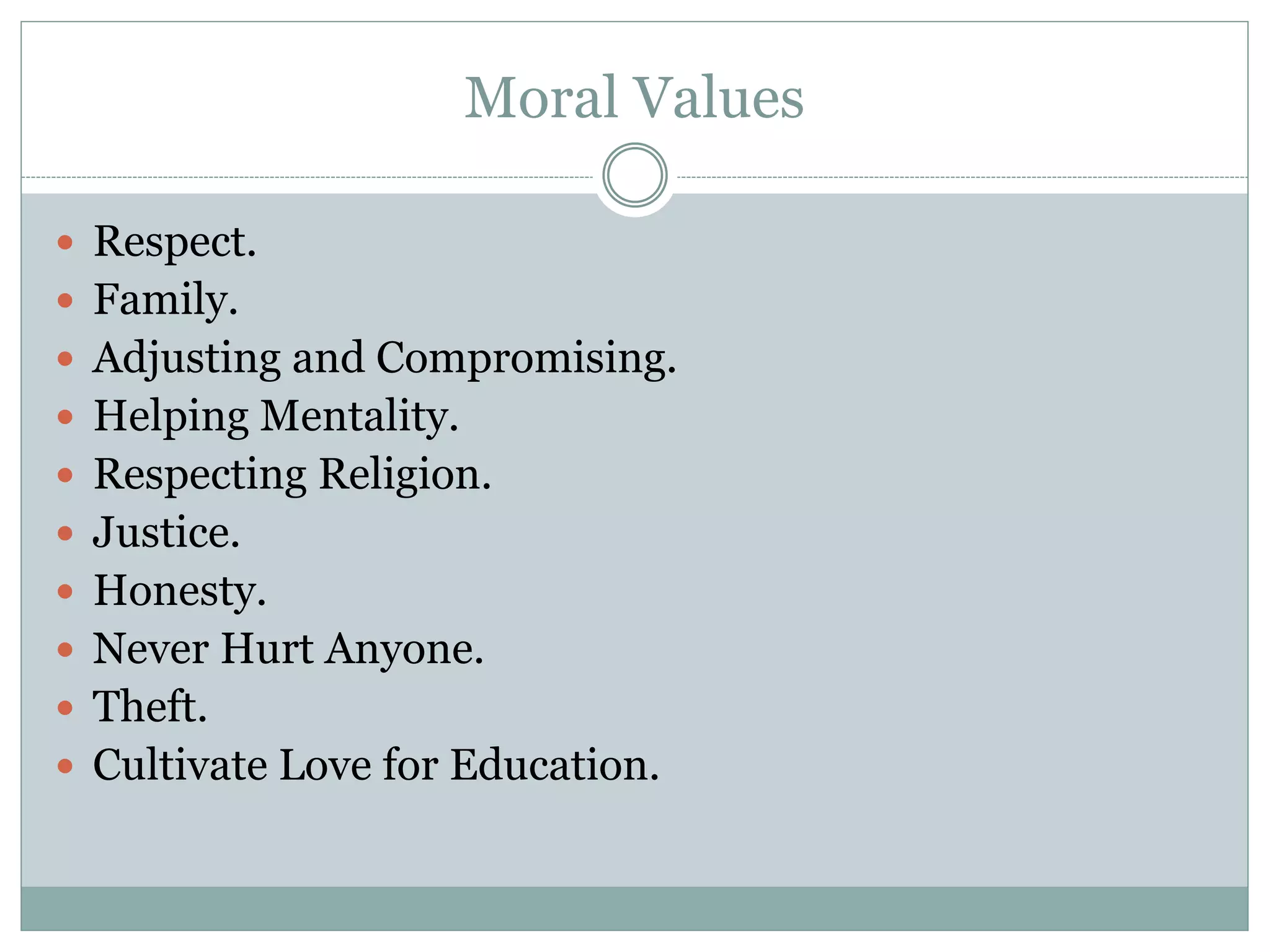 CLASSIFICATION OF VALUES | PPTX