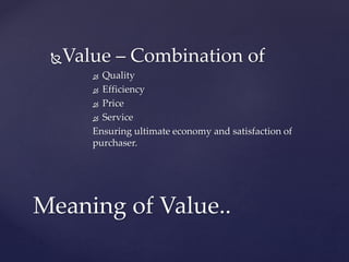 Value engineering pom | PPTX