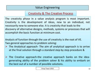 Value Engineering | PDF