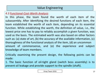Value Engineering | PDF