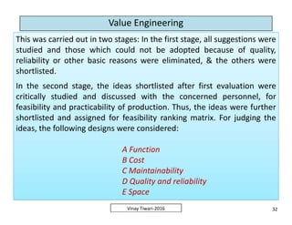 Value Engineering | PDF