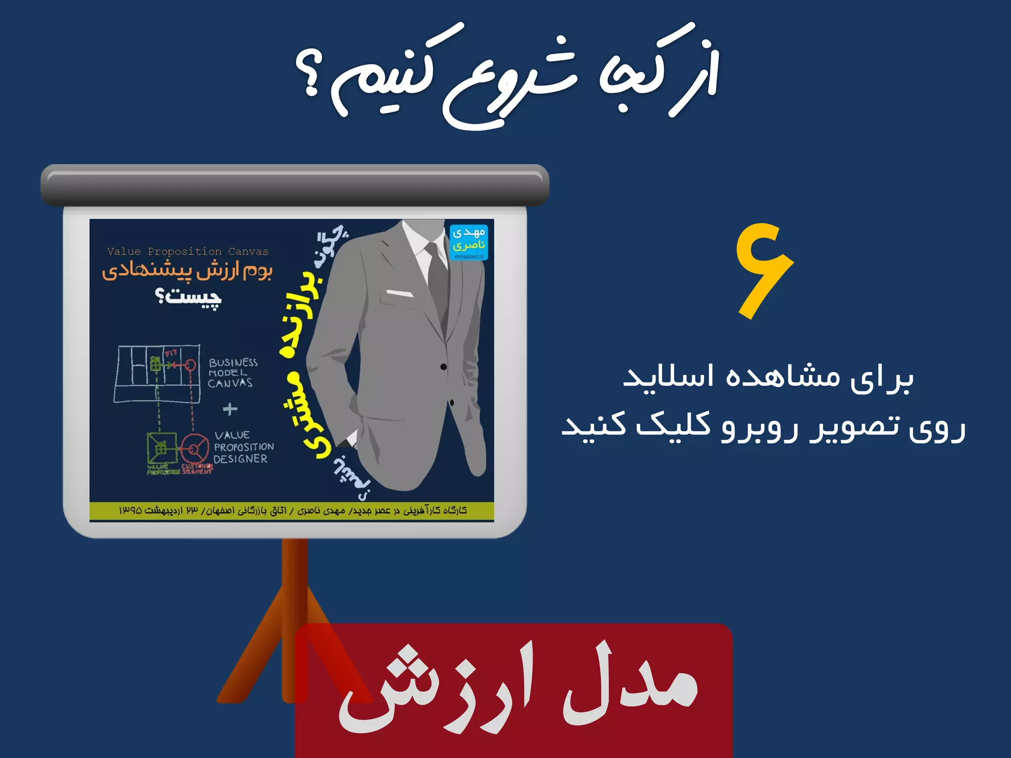 ‫اسالید‬ ‫مشاهده‬ ‫برای‬
‫کنید‬ ‫کلیک‬ ‫روبرو‬ ‫تصویر‬ ‫روی‬
6
‫ارزش‬ ‫مدل‬
 