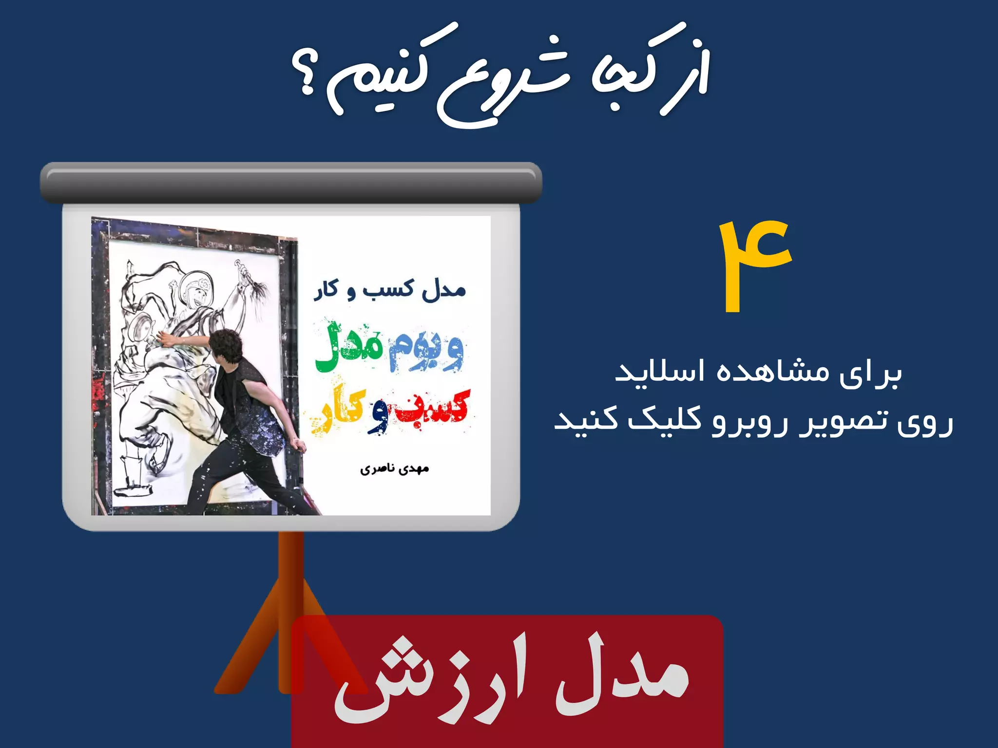 ‫اسالید‬ ‫مشاهده‬ ‫برای‬
‫کنید‬ ‫کلیک‬ ‫روبرو‬ ‫تصویر‬ ‫روی‬
4
‫ارزش‬ ‫مدل‬
 