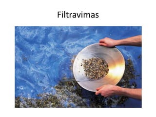Filtravimas
 