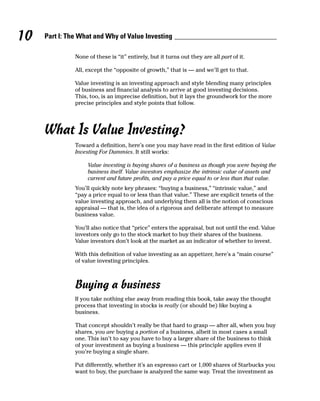 Value investing | PDF