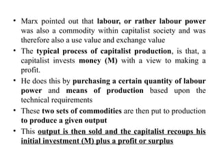 Labor Money Value, labour and money.pptx notes on economic sociology | PPTX
