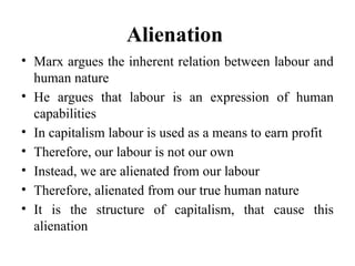 Value, labour and money.pptx notes on economic sociology | PPTX