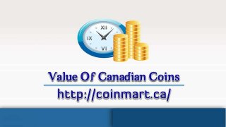 Value Of Canadian Coins