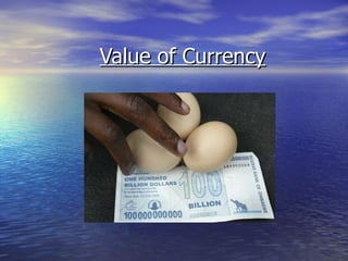 Value of Currency 