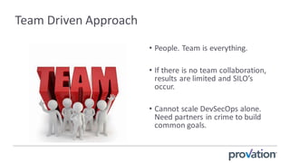 DevSecOps Value & Its Organizational Impact: A CSO's Perspective