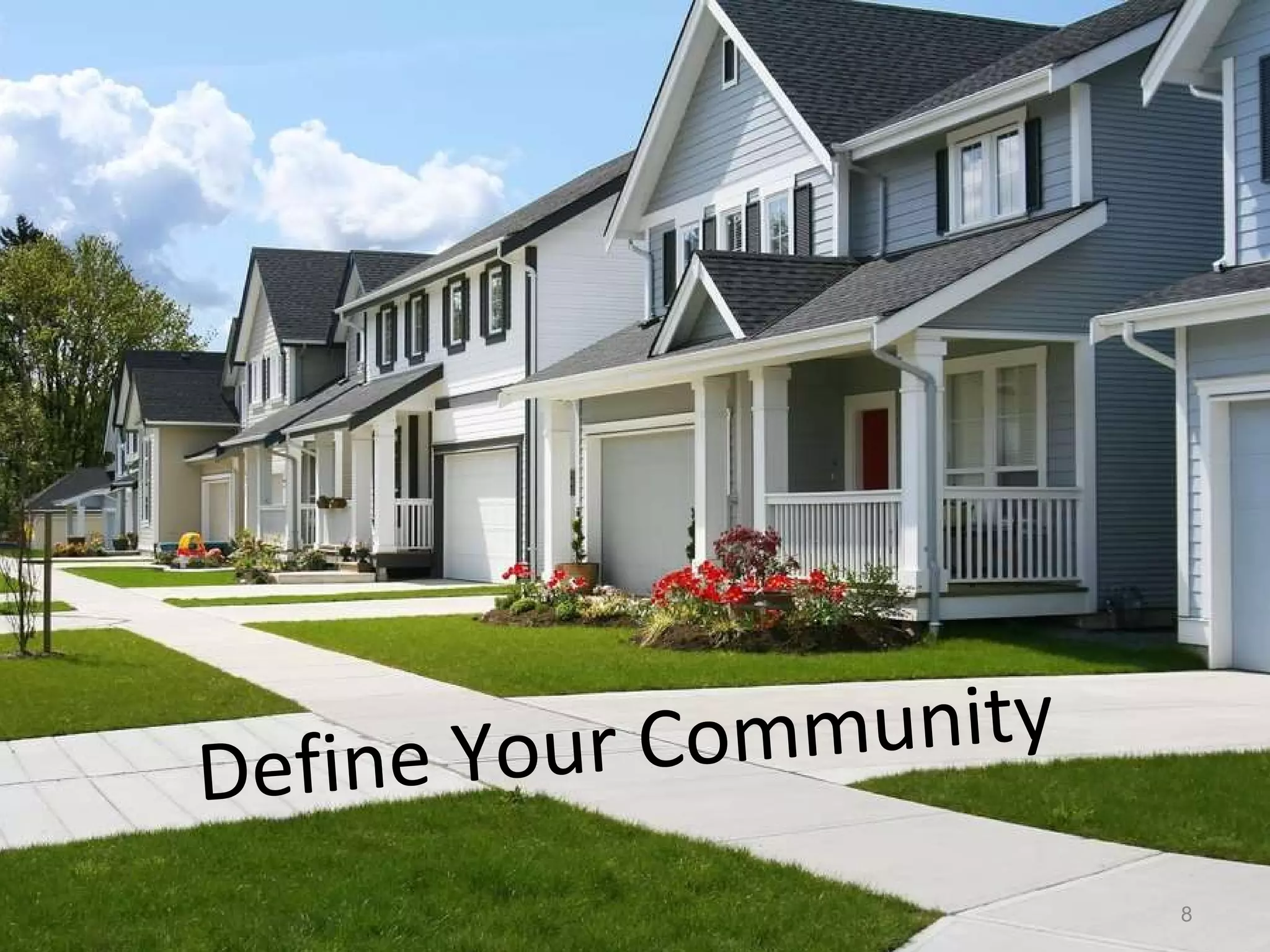Define Your Community 