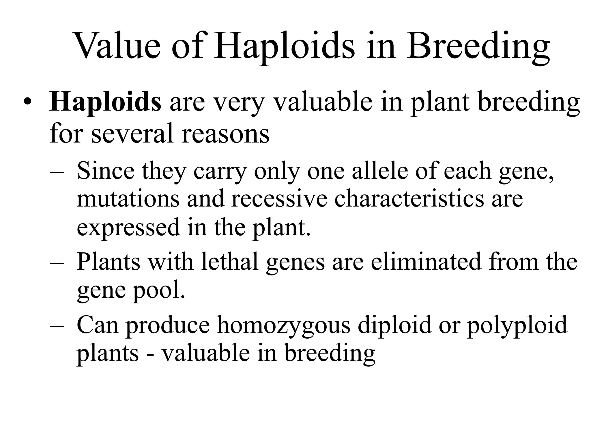 Value of haploid in breeding.pdf