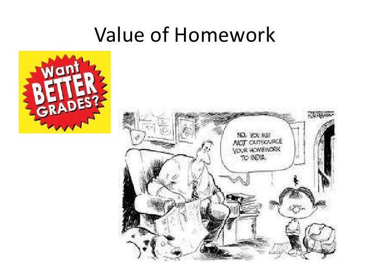 value of homework