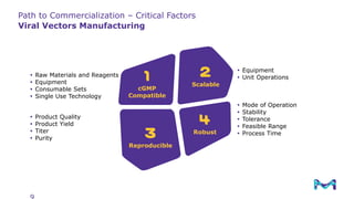 Process Development for Cell Therapy and Viral Gene Therapy | PPTX