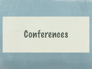 Conferences