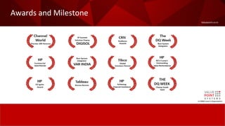 Valuepoint.co.in
Awards and Milestone
A CMMI Level-5 Organization
 