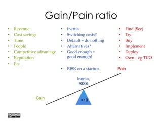 Harvard innovation lab : Michael J Skok : Startup Secrets : Value PropositionHi @mjskok
34
uTest
• For companies with web or mobile apps
• Who are dissatisfied with apps that work as
expected in the QA lab, but not in the hands of
end users
• Our in-the-wild testing
• Enables them to test their apps under real-world
conditions
• Unlike outsourced testing, which merely moves
the QA lab to a cheaper part of the world, but
doesn‟t actually improve app quality 34
 