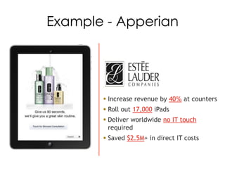 |
Before & After
Before: Test In The Lab & Hope
Testing inside the lab is vital. But today‟s web & mobile apps require a new approach to
augment lab testing: in-the-wild testing
After: Test Where Your Users Are
 