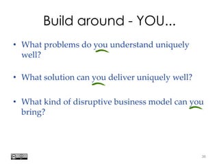 Harvard innovation lab : Michael J Skok : Startup Secrets : Value PropositionHi @mjskok
37
“Gain/Pain ratio”
• The gain delivered to the customer
vs.
• The pain and cost for the customer to adopt
Gain Pain
 