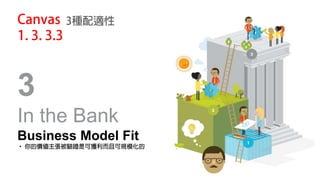 3
In the Bank
Business Model Fit