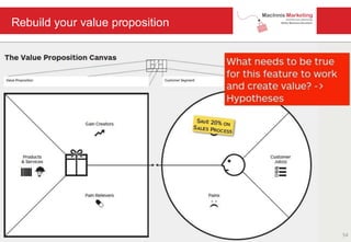 Rebuild your value proposition
54
 