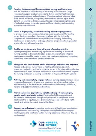 Promoting Nurses Into Risk Value, protect, respect and invest in our nuses for a sustainable ...