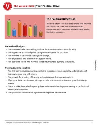 VALUES TEST RESULTS | PDF
