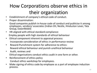 BBA 205: Business Ethics & CSR | PPTX