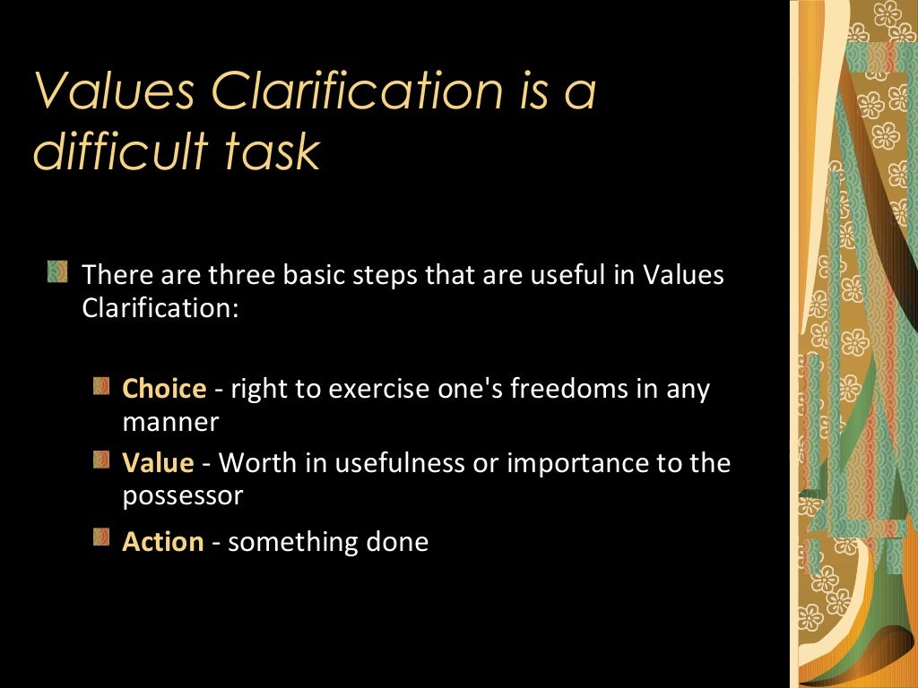 values-clarification