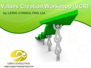 Values Creation Workshop (VCR)
by LERIO CONSULTING Ltd.
 