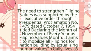 October Values Values Education Program Goals and Objectives ANGELLIE A. ALAPAR.pptx