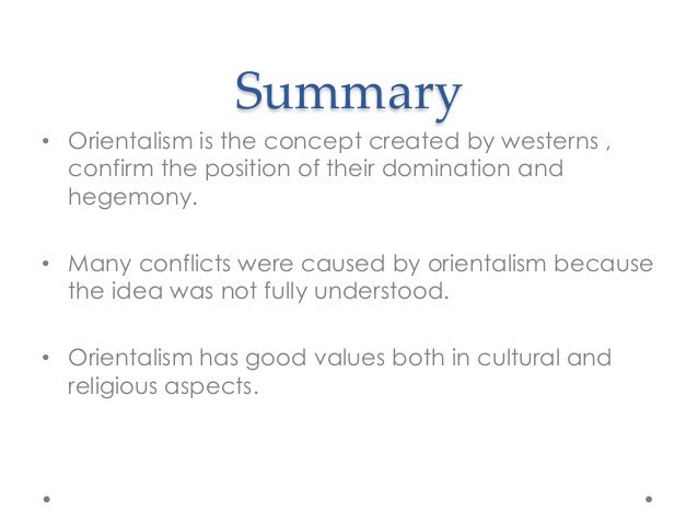 Orientalism essay example image