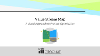 CITOOLKIT
Value Stream Map
A Visual Approach to Process Optimization
 