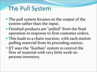 Pull System Visual Stream Mapping Value Stream Mapping Guide to understanding production | PDF
