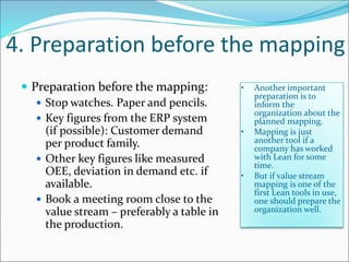Value Stream Mapping Guide to understanding production | PDF