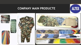 COMPANY MAIN PRODUCTE
 