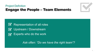 6
1
Project Definition
Team & Project Vision
 