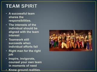 Values we learn from mahabharata | PPT