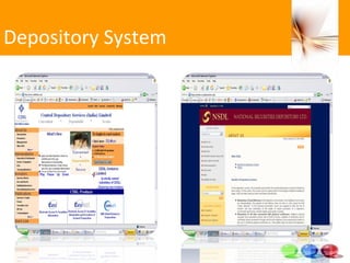 Depository System 