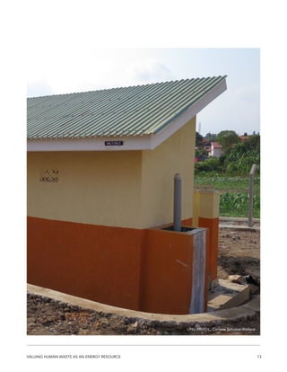 13VALUING HUMAN WASTE AS AN ENERGY RESOURCE
UNU-INWEH, Corinne Schuster-Wallace
 