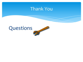 Questions
Thank You
 