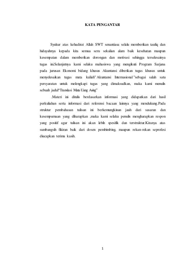 Contoh Makalah Tentang Perdagangan Internasional