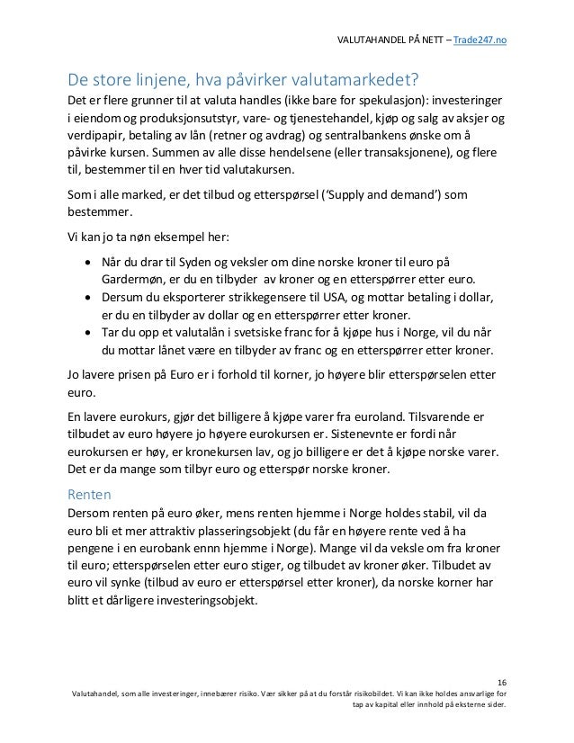 Valutahandel forex